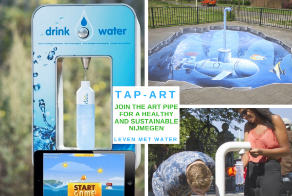 Tap-Art collage - Sustainable Nijmegen - Join the pipe